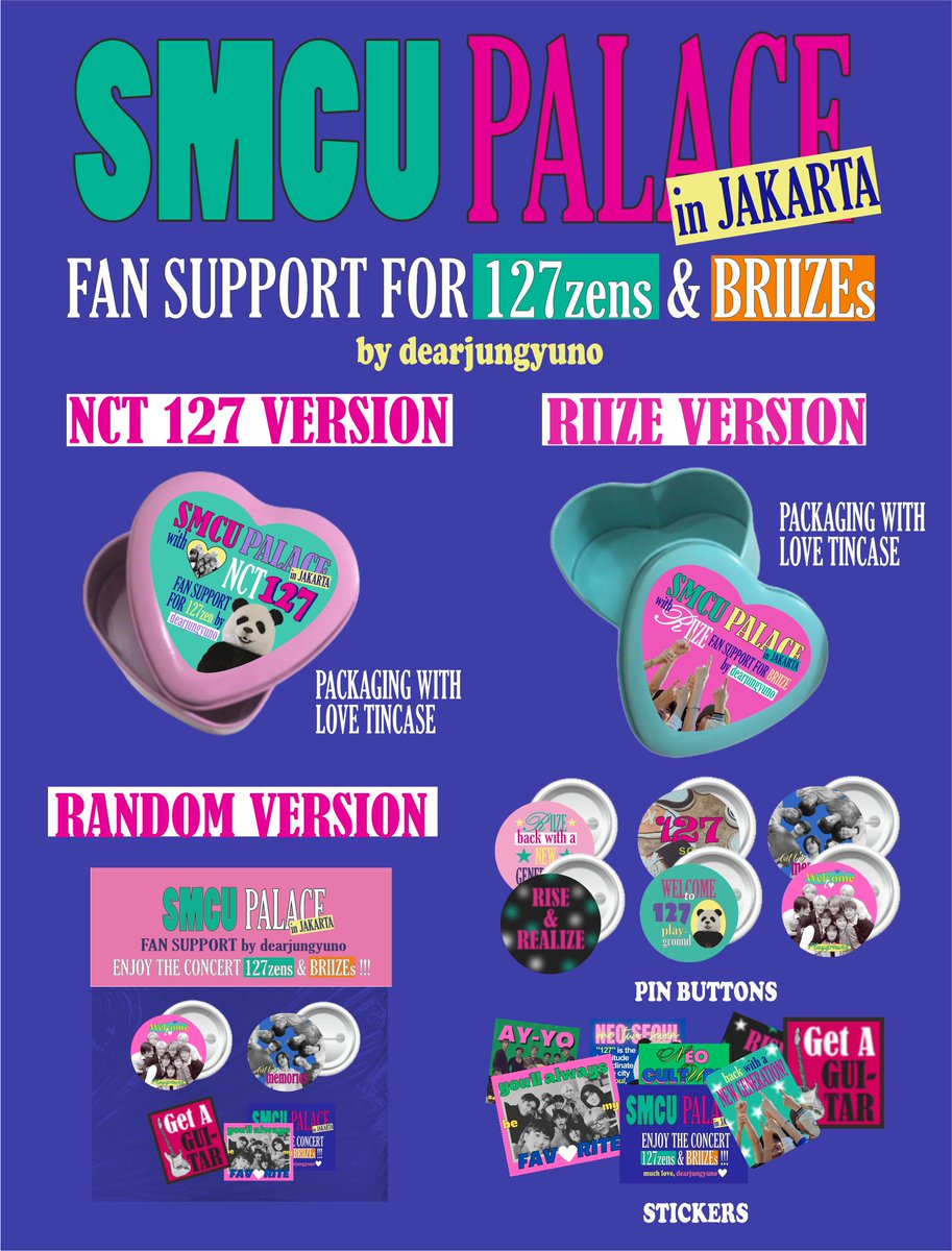 dearyunofilm's tweet photo. [rt and like are appreciated]

⭐️SMCU PALACE ⭐️
SMTOWN LIVE in JAKARTA
Freebies for 127zens &amp; BRIIZEs only
by @dearjungyuno

📆 23 September 2023  
📍 GBK (exact location TBA)   
⭐️ limited quantity

#SMTOWN_LIVE_2023_SMCU_PALACE_JAKARTA #SMTOWN_LIVE_2023_JAKARTA #NCT127 #RIIZE https://t.co/gc3Xk9ngEz