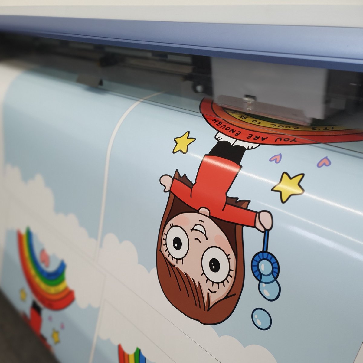 Our printer has been keeping busy with some colourful window graphics for #ChildrensTherapyServices.

#RCGraphixLtd #WindowGraphics #WindowManifestations #PrivacyFilm #Branding #Workspace #WorkplaceBranding #MadeInYorkshire #BarnsleyIsBrill #RotherhamIsWonderful