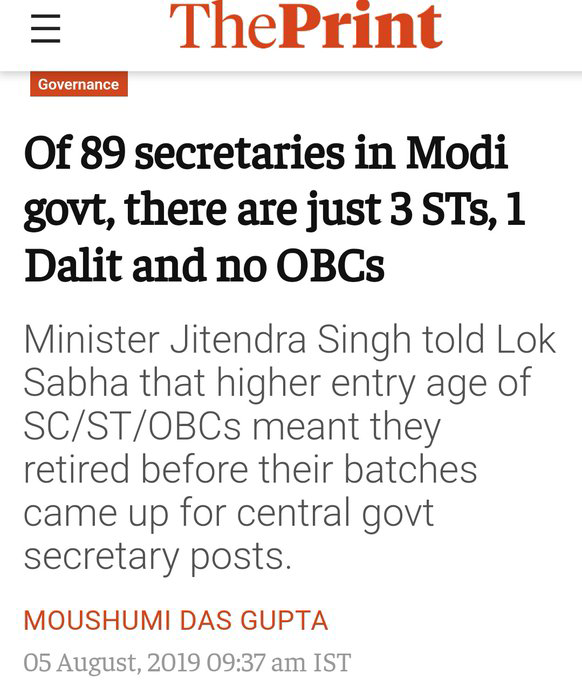 ChekrishnaCk's tweet photo. Give proper representation to SC ST and OBCs in the top positions of India

Publish Caste Census data
BJP MPs 
#WomenReservationBill2023 https://t.co/0tpBL2miwy