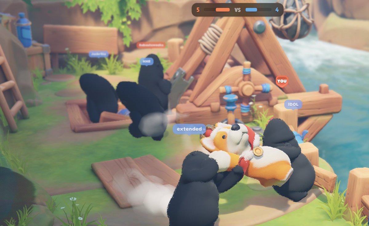 ShiroNudle's tweet photo. Holy crap  😅 #partyanimals #Steam #XboxGamePass https://t.co/yIhZWEzDEF