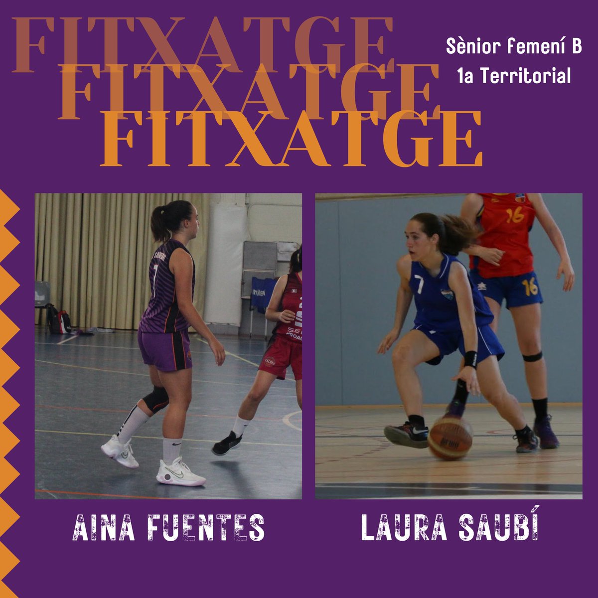 cbsantgregori's tweet image. 🤝🏼FITXATGES🤝🏼

Us presentem les noves incorporacions del Sènior Femení B🤩

Benvingudes noies!💜🖤

Som-hi!🔥

#CBSantGregori #bàsquet #caliu #valldellemena #invertirenelterritori #invertirenelpresent #cbsantgregorivalldellemena #invertirenelpresentpergarantirunfuturbrillant