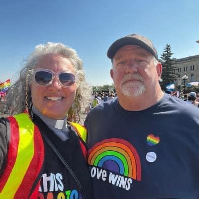 Proud parents of 2 queer children, proud allies! hatred has no room in my community! We reject the ideologies of hatred in the guise of parental rights and veiled as Christianity- it is neither! It is pure hatred!!