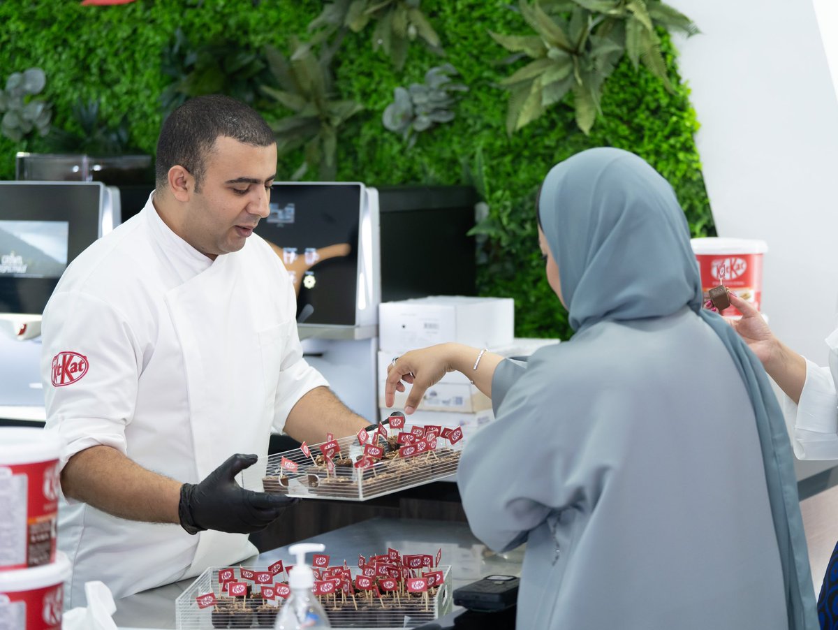 The first day of the Ru'ya Career Fair was fantastic. We had the pleasure of meeting exceptional Emirati talent. Join us on 20 &amp; 21 September at booth C1-5 to meet our team and learn about the exciting opportunities for UAE Nationals at Nestlé.
#NestleNeedsYouth #UAETalents