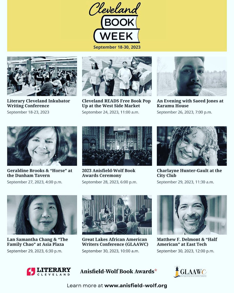 MacsBacks's tweet photo. It's the most wonderful time of the year: Cleveland Book Week! #ClevelandBookWeek https://t.co/hjEboknEFX