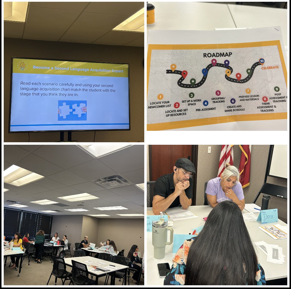 📖 Empowering our instructional paraprofessionals to soar as language acquisition experts to support our diverse learners!⭐️ 
#Breakingdownbarriers #Equity