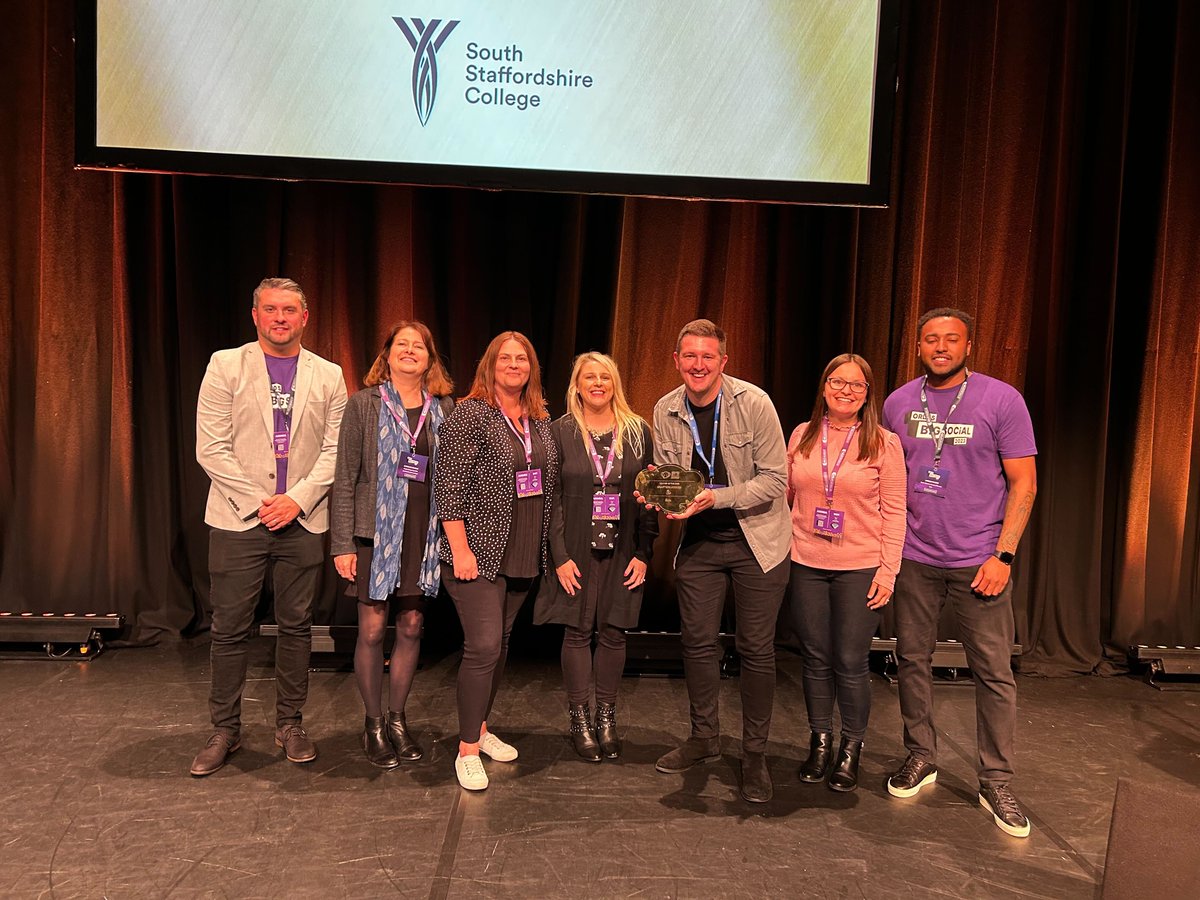 The winners of the Grafters Award are….

⭐<a href="/southstaffs/">South Staffordshire College</a> ⭐