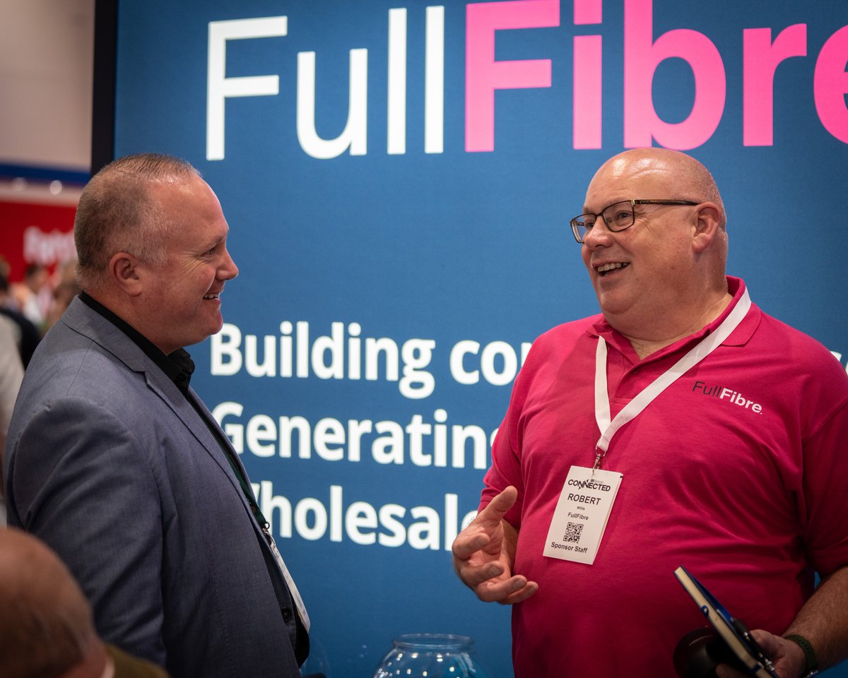 FullFibre's tweet photo. We have had an incredible morning at #ConnectedBritain . 

If you haven't caught us yet, come and say hi! We will be here today and all day tomorrow. 

We also have some amazing seminars coming up!

Check out our timeline below. See you there! 

#fullfibre #networking  #keynote https://t.co/J1P97IZMcA