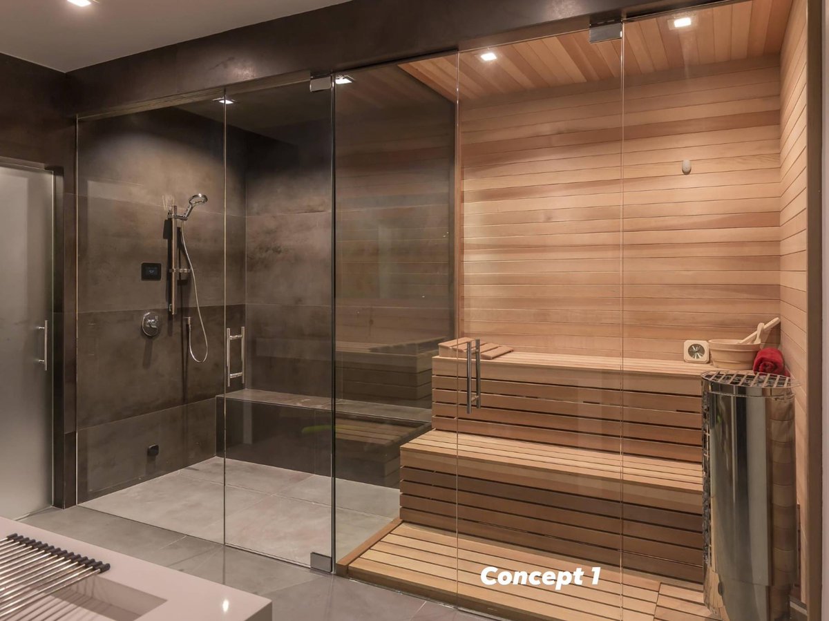 gabi_sperry's tweet image. I am working on a Custom Sauna Design for a Master Bathroom. Would y&apos;all invest in a Sauna for your Bathroom? Would you prefer it separate from or incorporated into the Shower design? #Concepts #DesignPhase #SteamShower #Sauna #MasterSpa