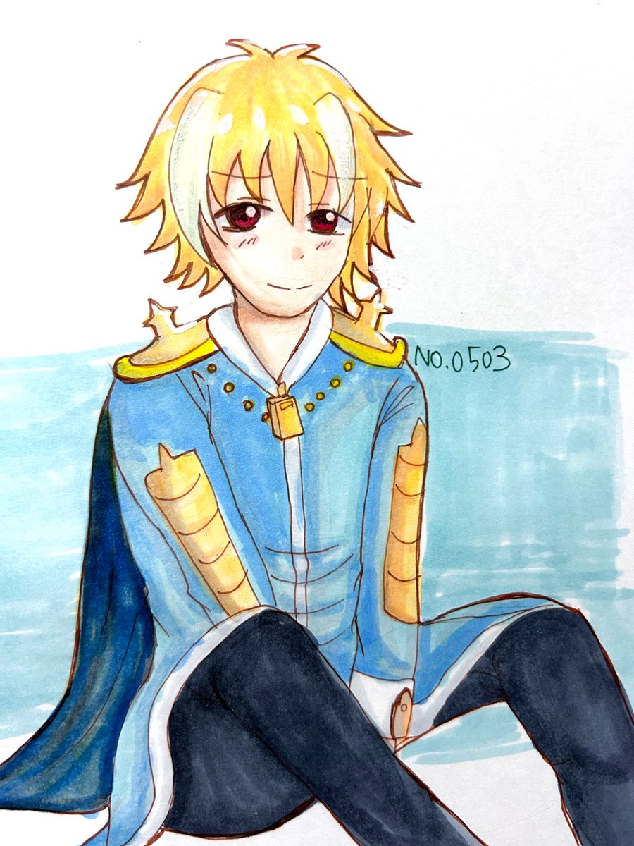 mi_ya_pkg's tweet photo. 瑞斗♂503
 #pkg版深夜の真剣お絵描き60分一本勝負 https://t.co/SXAOmNoLR2