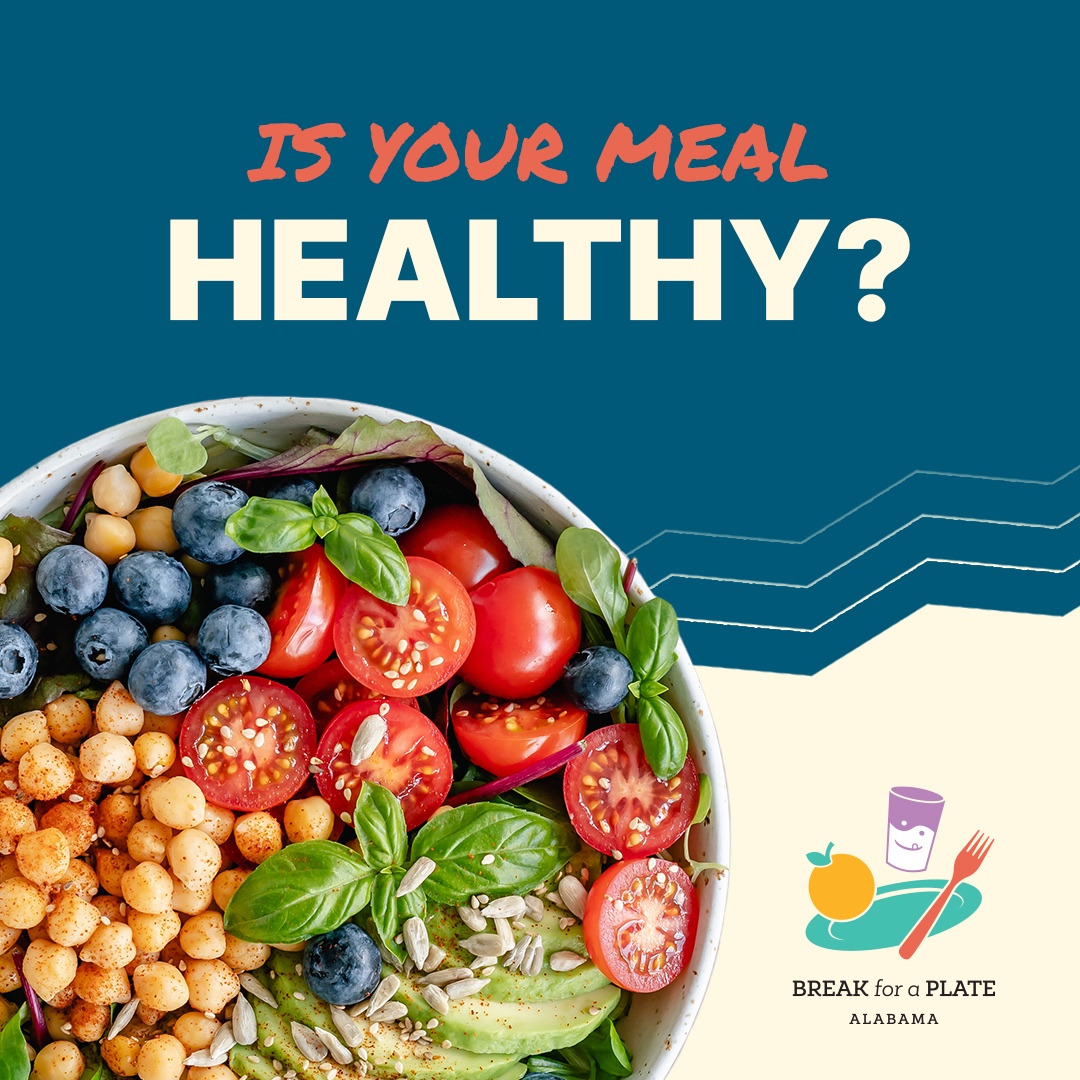 How can you know if you’re eating healthily? For one, just look at your plate. If you see fresh foods like fruits, vegetables, and proteins in a variety of colors, that’s a good sign you’re getting the many nutrients your body needs. #BreakforaPlate #healthyfood #freshfruits