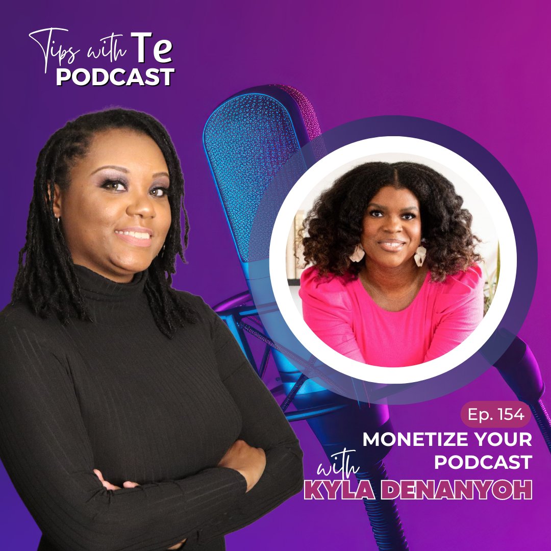 financial_j's tweet photo. Discover how Kyla Denanyoh turned her love for podcasting into a booming business. π₯ TODAY at NOON EST! Don't miss out on this game-changing episode! ποΈπ
Tune in here:https://t.co/30ikdW7TjA.
#NewEpisode #SuccessStories #TipswithTe https://t.co/I4xbN519UI