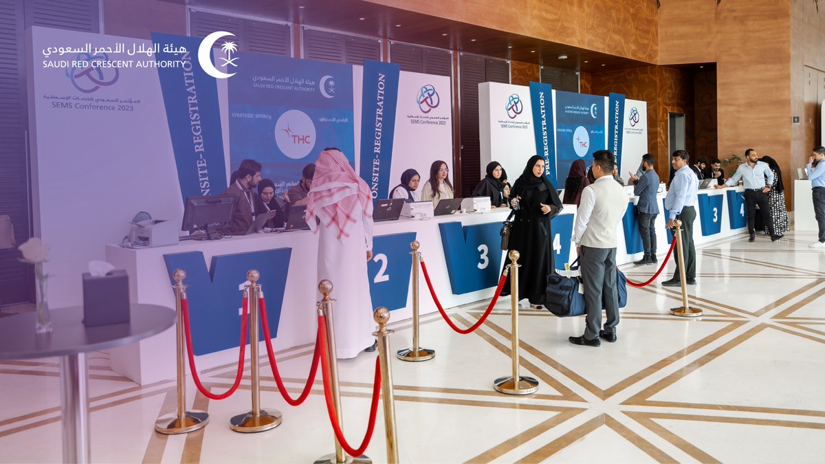 SEMS 2023 - المؤتمر السعـودي للخدمات الإسعـــافية tweet media
