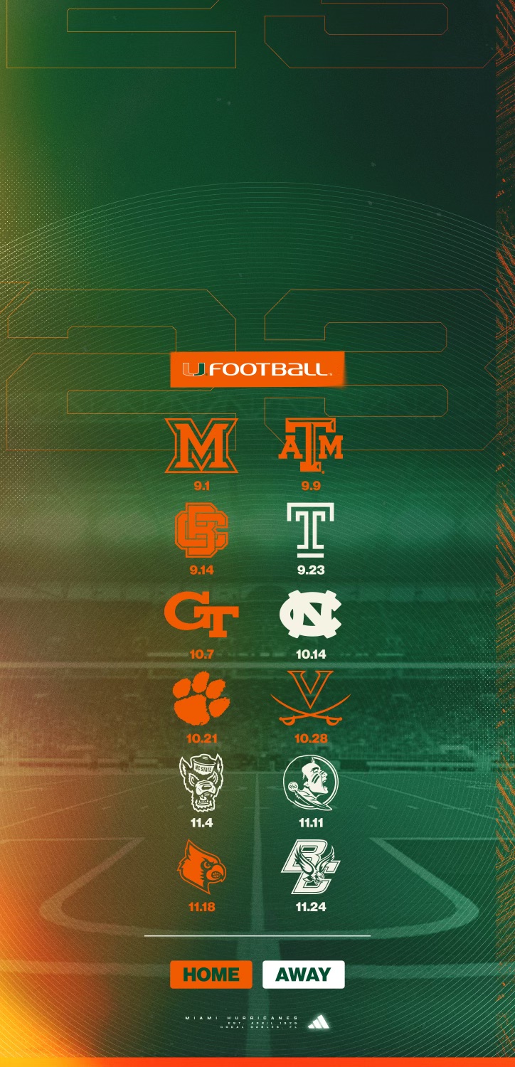 University of miami football schedule 2020 discount