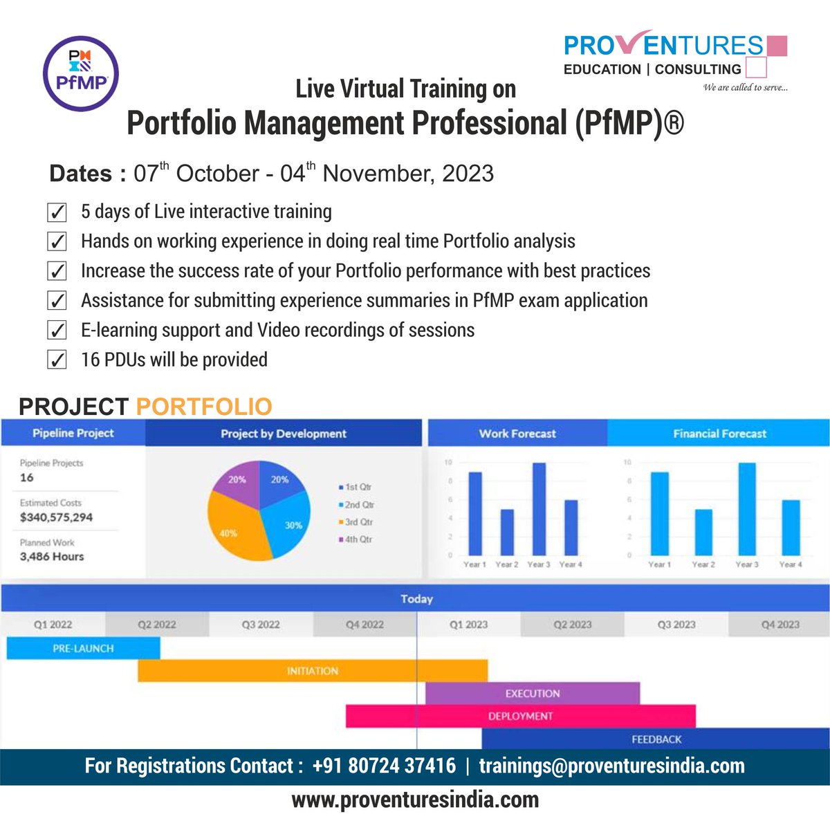 provenindia's tweet photo. Take your career to the next level with PfMP training   through Proventures - Education &amp; Consulting Services
For Registration: trainings@proventuresindia.com
https://t.co/uA8XRIPFo1

#ProVenturesEducation #proventuresindia #proventures #leadershipdevelopment #educationmatters https://t.co/5M0xfV65OE