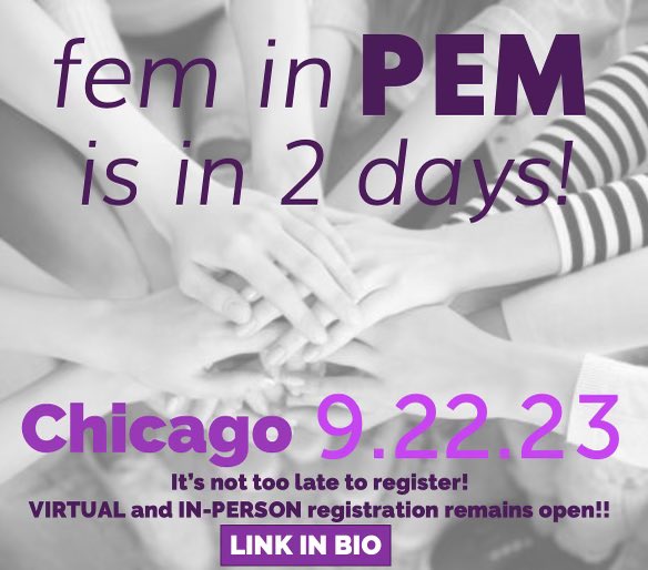 FeminPEM is in 2 days!!💜
It’s not too late to register!!
🩵🤍❤️🤍🩵
Link in bio 👆🏻
