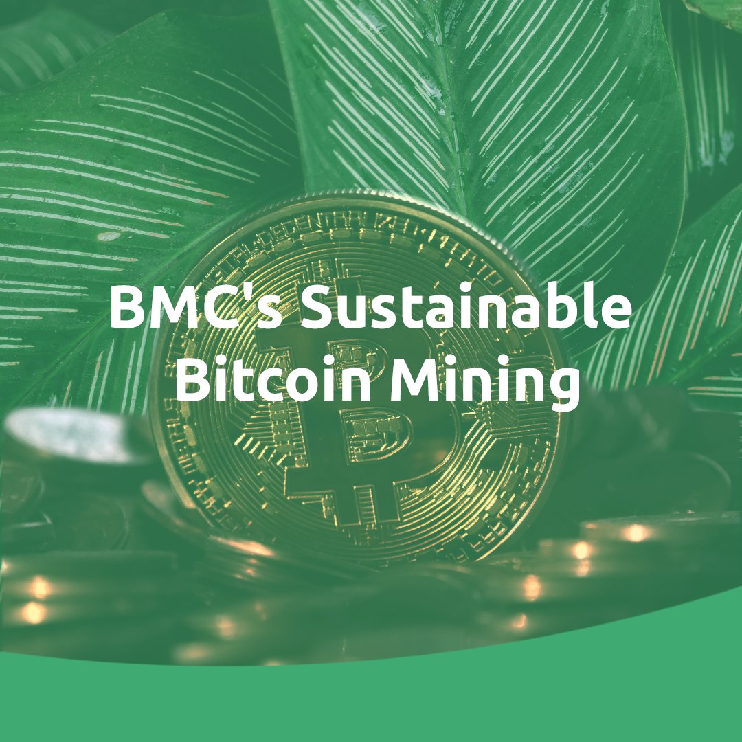 Dive into the forefront of sustainable Bitcoin mining! 🌱 BMC leads with 63% renewable energy use and a 43% global share. Discover how they're shaping the future of mining. Read more:grn-energy.com/updates/bmcs-s… | #BitcoinMining #Sustainability #GRNEnergy