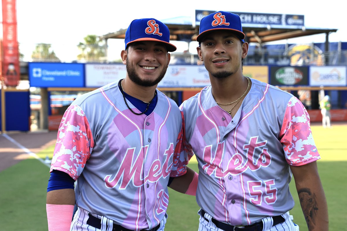  St Lucie Mets Paint the Park Pink Jersey