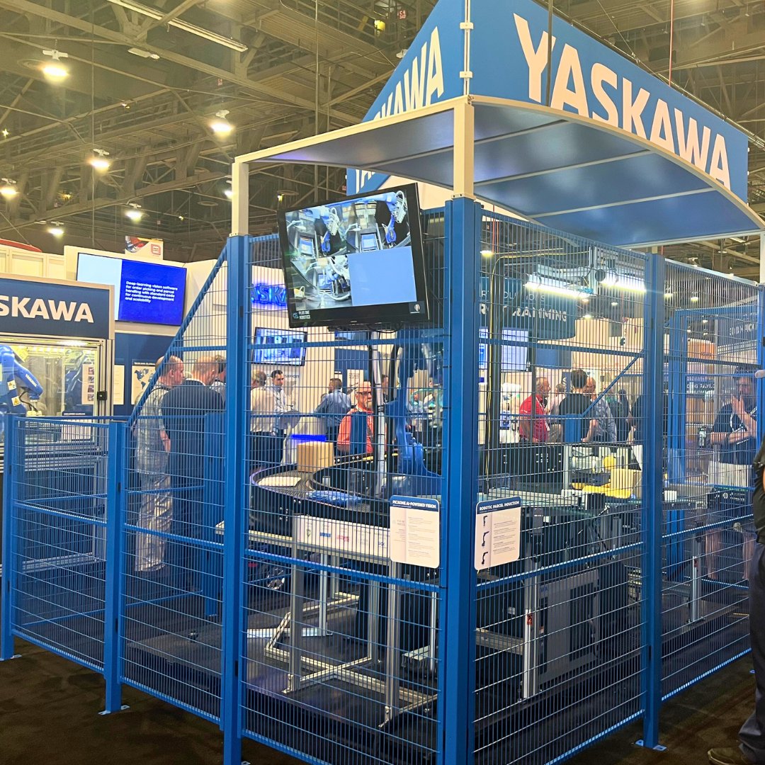 PlusOneRobotics's tweet image. Thank you to everyone who attended Brent's panel and visited us at Yaskawa's booth at Pack Expo last week!
#robotsworkpeoplerule