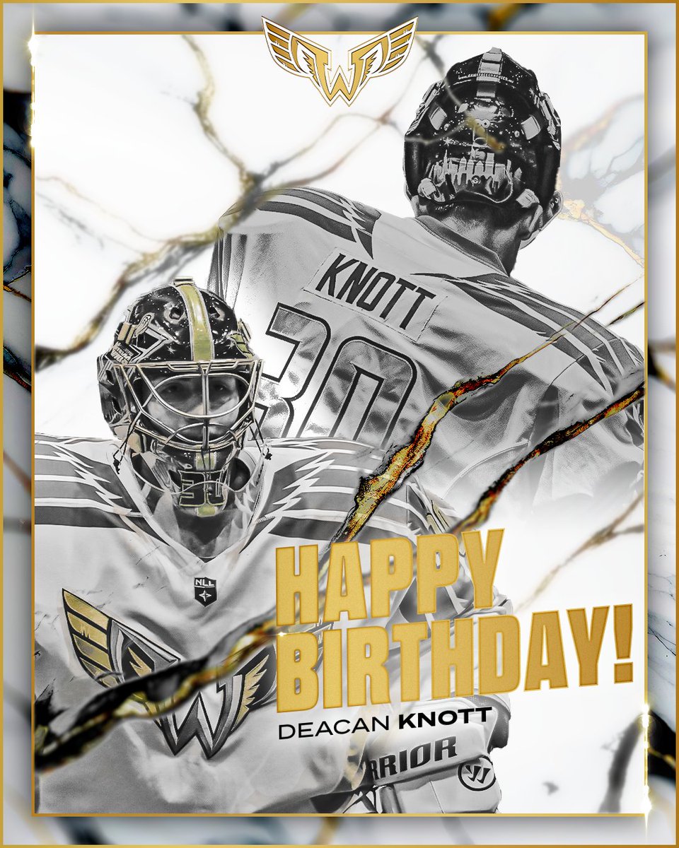 Happy Birthday to youngster goaltender and Minto Cup Champ <a href="/deacanknott/">Deacan Knott</a>!

#WingsLax