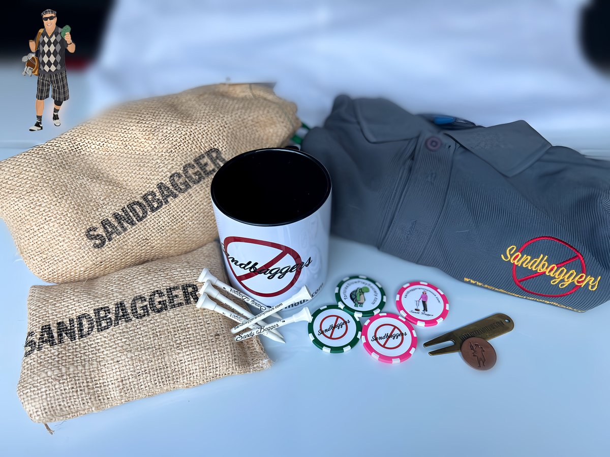 Sandy_Bagger's tweet image. Get your golf buddy the perfect and hysterical gift!  From shirts to tees to ball markers… you will find what you need here:  sandbaggeranonymous.com/products/