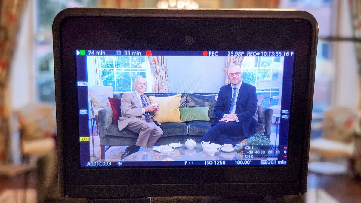 HawkeVideo's tweet image. Earlier this week, we had the wonderful opportunity to film an interview between British Consulate Peter Abbott and retired Supreme Court Justice Stephen Breyer. Pitched as a new British Consulate social media campaign, we are looking forward to seeing the series posted.
