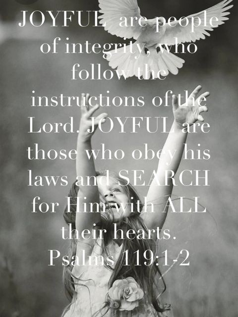 🤍 ♡ 'What Wondrous Joy!' ♡🤍 The JOY of the Lord is that gladness of heart that comes from knowing God, abiding in Christ & being filled with the Holy Spirit. What a blessing! 😊 Disagreeable circumstances, instead of hindering our faith, can actually enhance our JOY.