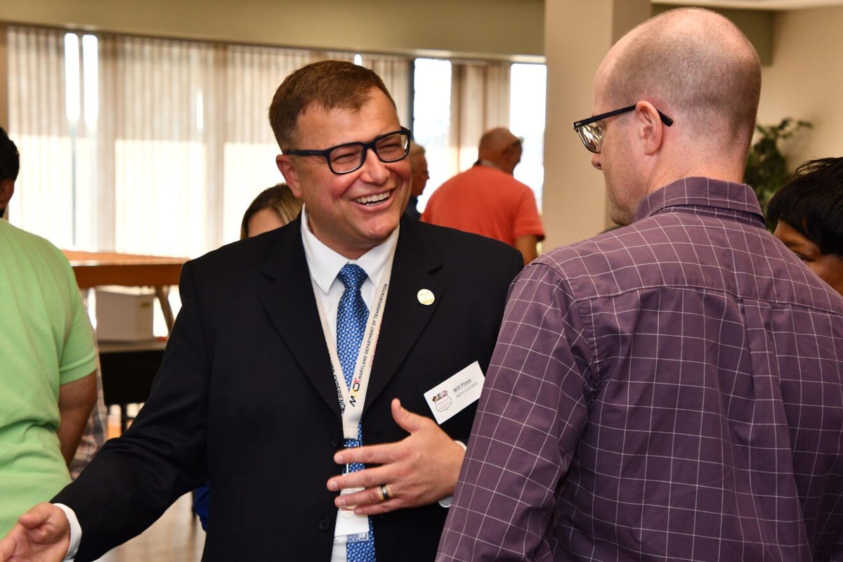 MDSHA's tweet photo. SHA Administrator Will Pines presented awards at last week’s 2023 Innovation Showcase. The showcase, held at the MD State Fairgrounds, featured the best and brightest inventions, processes, and ingenuity from our employees! #MDOTinnovates #MDOTexperts https://t.co/fQpMbN7Xyh