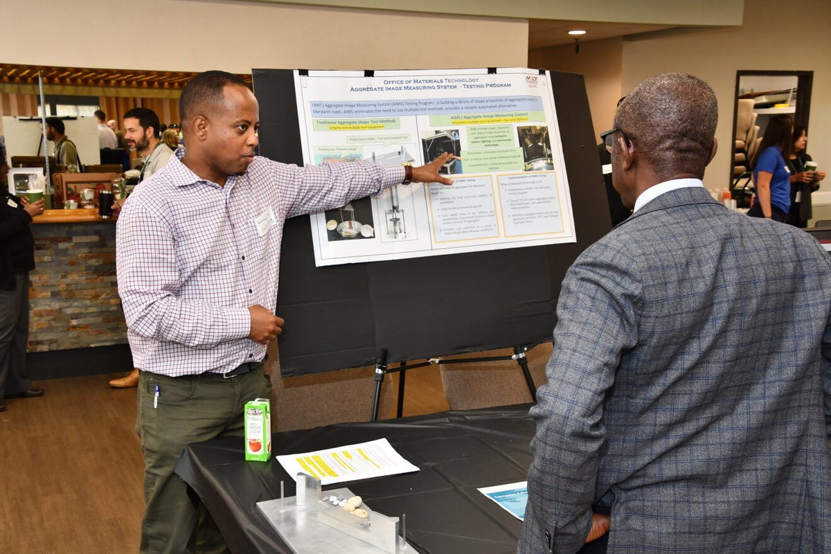 MDSHA's tweet photo. SHA Administrator Will Pines presented awards at last week’s 2023 Innovation Showcase. The showcase, held at the MD State Fairgrounds, featured the best and brightest inventions, processes, and ingenuity from our employees! #MDOTinnovates #MDOTexperts https://t.co/fQpMbN7Xyh
