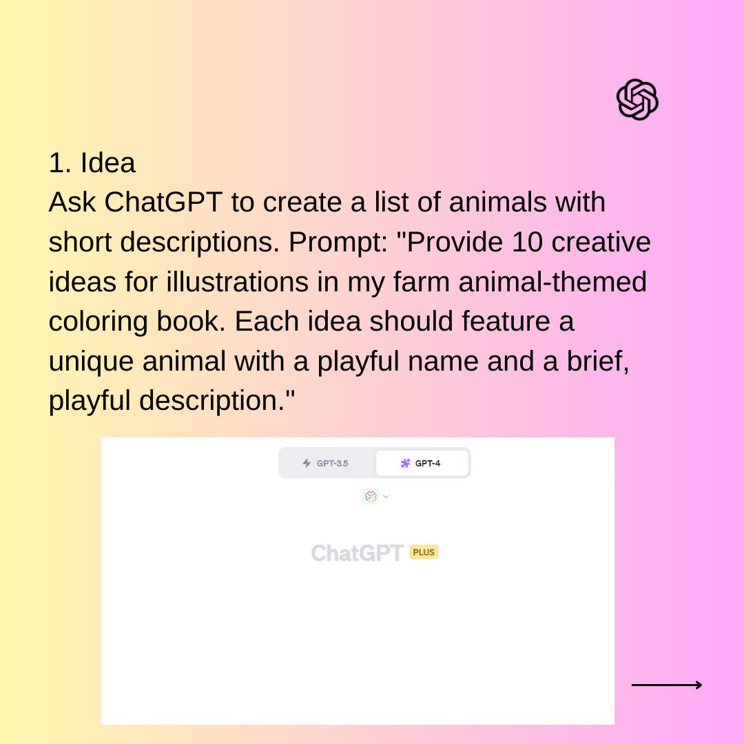 CreativeAIboost's tweet image. Children&apos;s coloring books offer a fantastic opportunity to generate income online. And with the help of AI, you can streamline and automate the entire process. Here are three simple steps to follow and earn $100 per day:

#profitwithai #innovation #ai