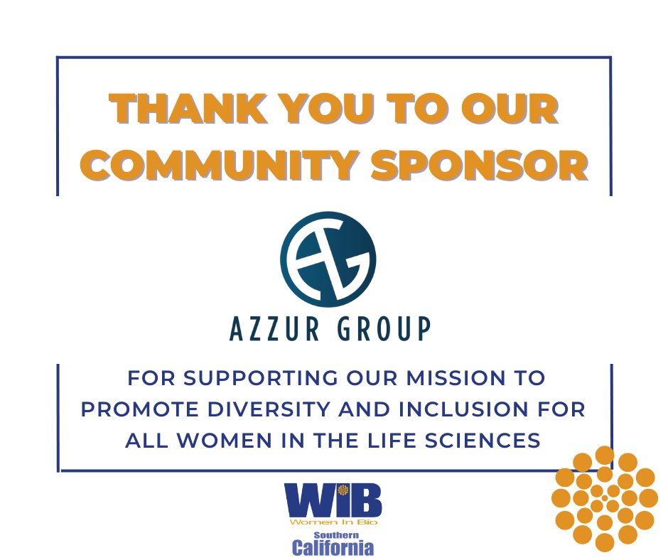 Women In Bio-San Diego (@womeninbiosocal) on Twitter photo Thanks to <a href="/AzzurGroup/">Azzur Group</a>! We wouldn't be successful in our mission of promoting & supporting women in the life sciences without you. <a href="/AzzurGroup/">Azzur Group</a> helps companies in the health & life science industry bring their projects to life with solutions for every phase of the GxP lifecycle. Thanks to <a href="/AzzurGroup/">Azzur Group</a>! We wouldn't be successful in our mission of promoting & supporting women in the life sciences without you. <a href="/AzzurGroup/">Azzur Group</a> helps companies in the health & life science industry bring their projects to life with solutions for every phase of the GxP lifecycle.