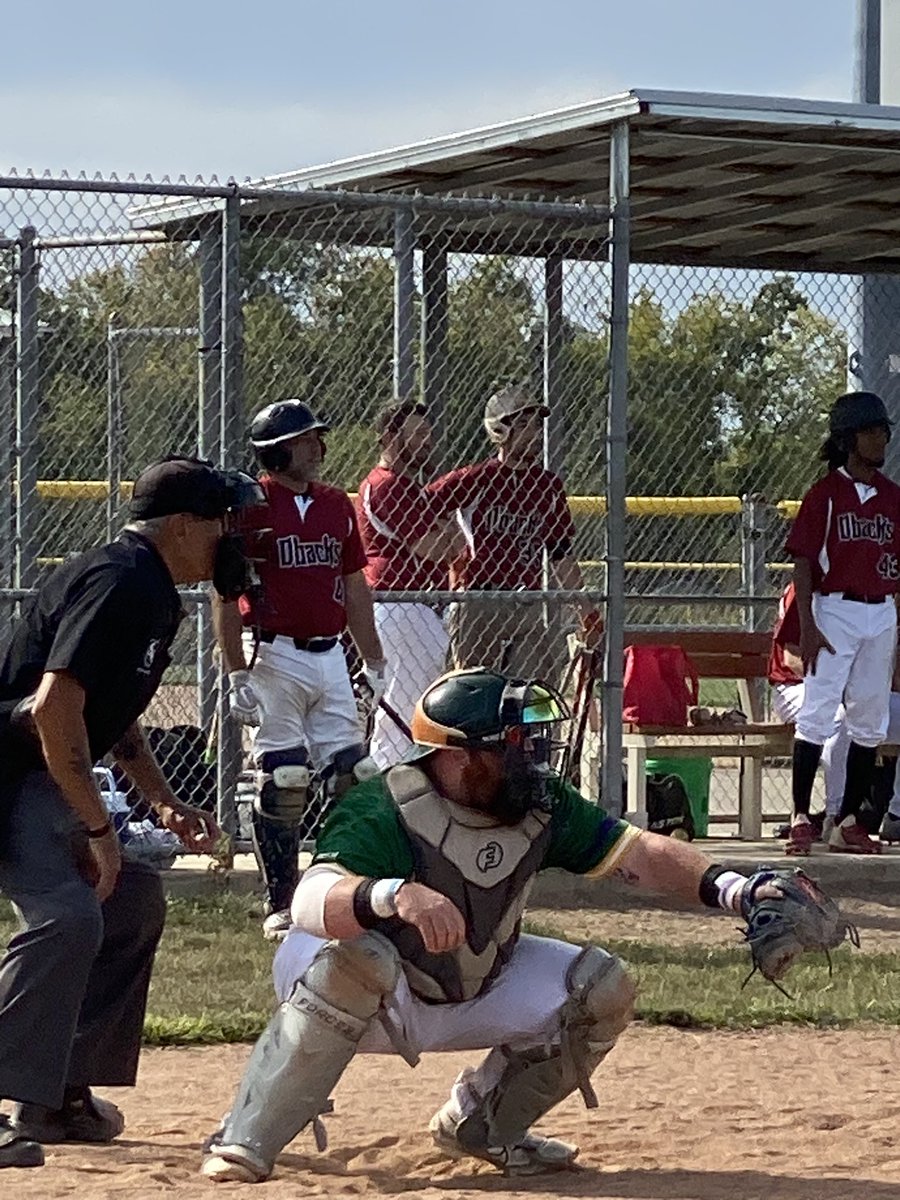 #SpringsSpotted summer season playoffs. Catcher is such a believer , the ump got one for himself!