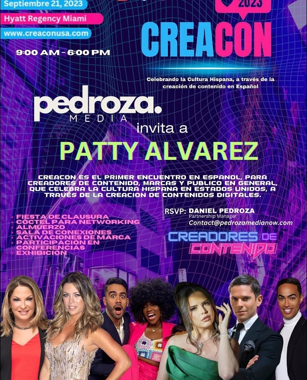 Invitada Especial <a href="/PattyAlvarezTv/">Patty Alvarez oficial</a>