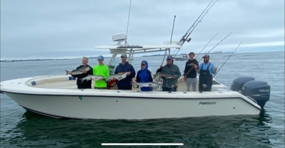 AbtrexII's tweet photo. All work, maybe a little play?

A group of Abtrex personnel went on a very successful fishing trip outside of Boston. Caught some pretty awesome Striped Bass. Nice catch!!

#allworkalittleplay #fishingtrip #nicecatch #beautifulstripedbass https://t.co/2YBaUWobLi