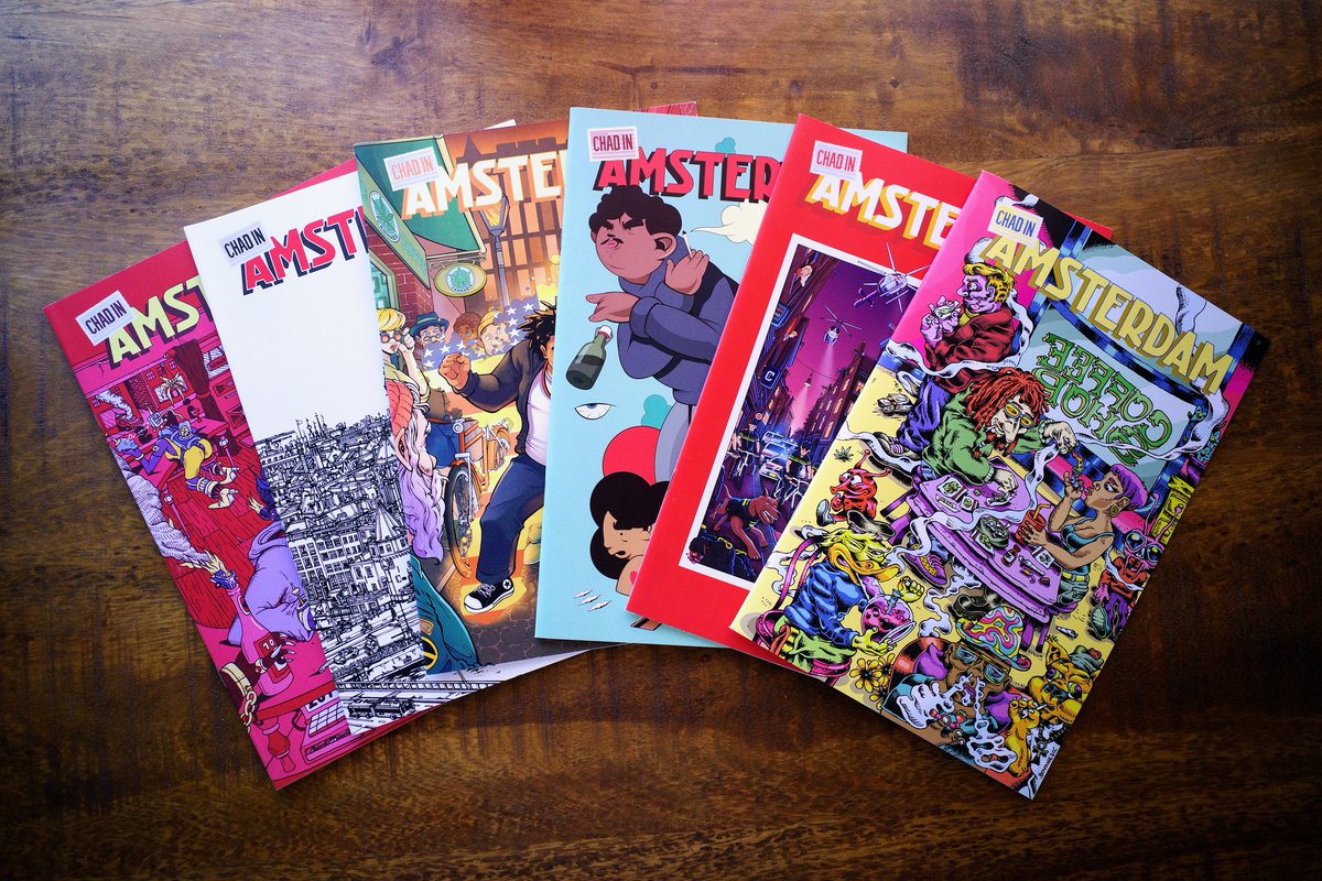 CHADinAMSTERDAM's tweet photo. Next weekend I'm in Columbus, OH for @CXCFestival 2023. Looking forward to it. Hopefully the alternative comics scene will learn a bit more about who I am and what I do, which is write and publish fire-ass, idiosyncratic comics… https://t.co/YMVe94j89s