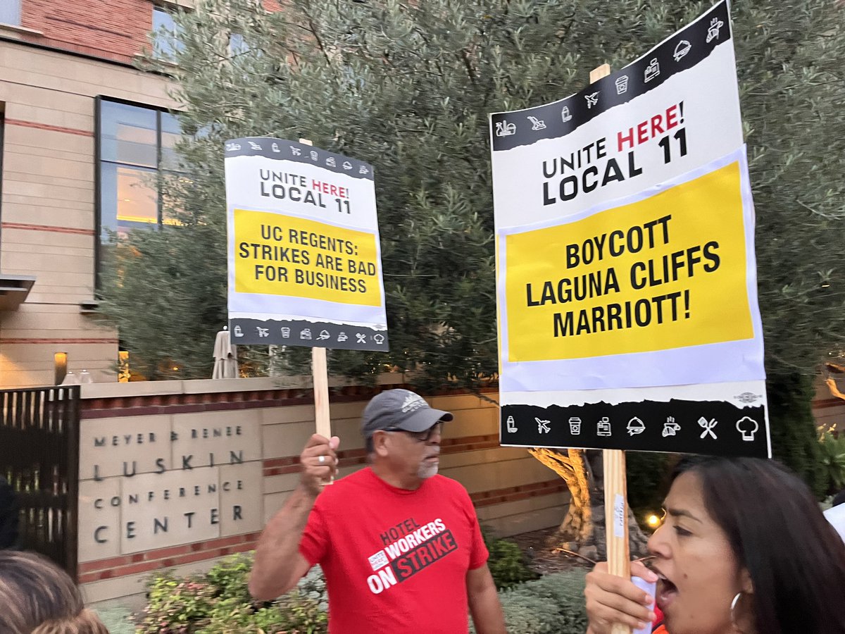 unitehere11's tweet photo. We urge #UCRegents to fulfill its fiduciary duty to protect the University of California Retirement Plan investments and the integrity of the University of California by working to resolve the escalating labor disputes @Lagunacliffs @UCPrezDrake @UofCalifornia https://t.co/eRW28yLnlt