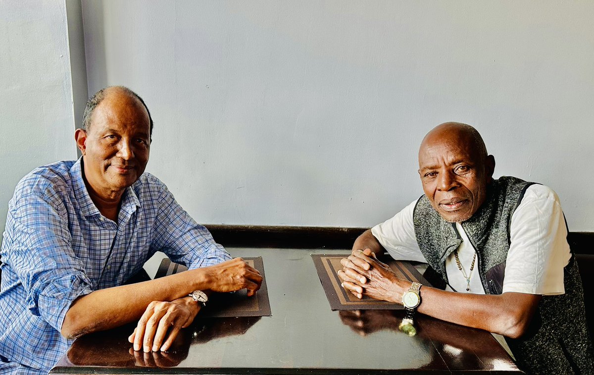 It was an exhilarating experience to reunite with my former schoolmate, Aloys Wambura, today in Eastleigh. Our paths diverged after we were expelled due to a strike at Taranganya Secondary School in Kuria. This incident dramatically altered the course of our lives, subjecting us