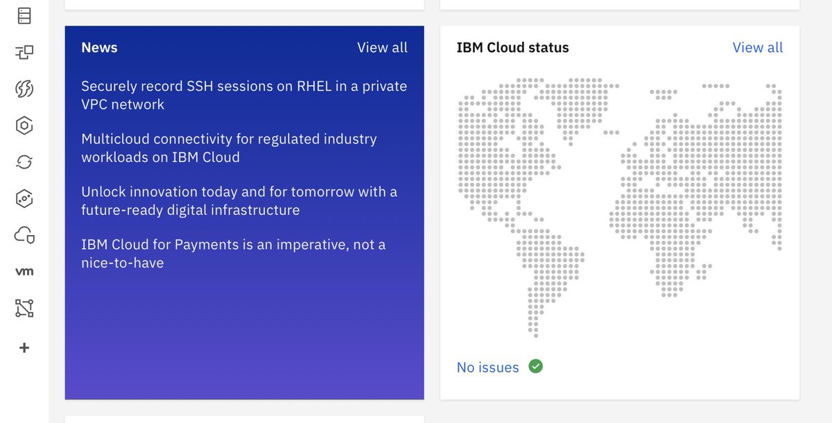 rgsingh's tweet photo. PowerVS and IBM Cloud dashboard status - No issues! Flexible, scalable, secure and industry leading cloud platform for business critical workloads #ibmpower #powervs https://t.co/RDXeygwmMi