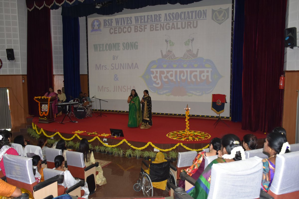 BSF_CEDCO's tweet photo. #BWWADay was celebrated at this institute in style, with exceptional display of dance and songs by #BWWA members. Smt Elizabeth Eapen, BWWA President, CEDCO #BSF graced the occasion, awarded the winners of various events organised during #BWWAWeek & felicitated the Veeranganas. https://t.co/AhWO0HsqER