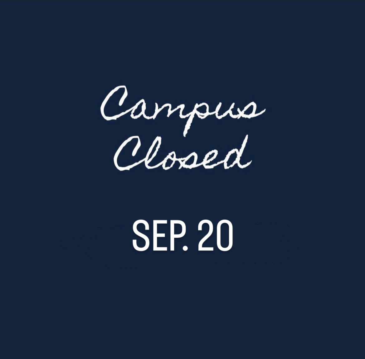 All Saints' will be closed today due to ongoing power outages. Teachers and coaches will be in touch as needed. We'll see everyone tomorrow!