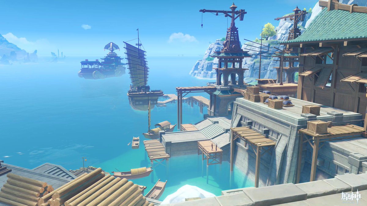i_prz2's tweet photo. #原神
璃月風景 https://t.co/uUJhlKuDnu