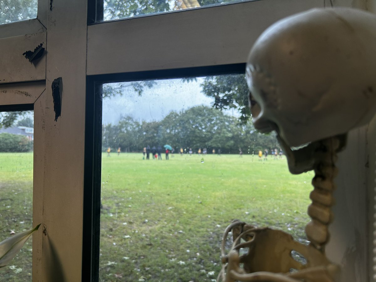 Vesalius enjoying the sixthform football game -
Come on Twbs!! <a href="/TWBS_SPORT/">TWBS Sport</a>