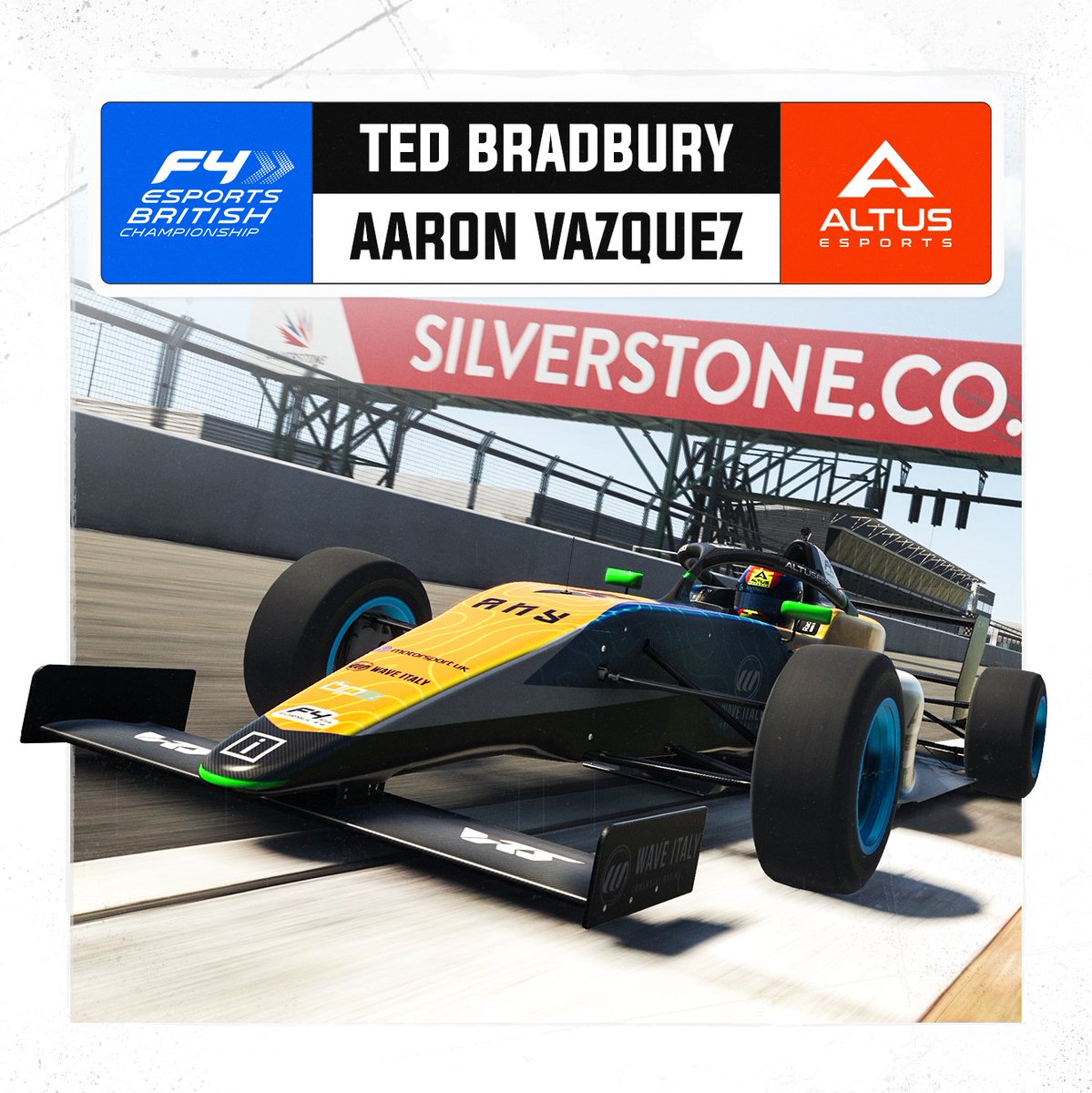We're excited to announce our involvement in the @BritishF4 Esports Championship, run in conjunction with @MsptUK_Esports. Our Drivers include: 🇬🇧 #TedBradbury 🇪🇸 @AVL_44 Round 1 kicks off on September 27th! Let's go! #WeAreAltus @iRacing