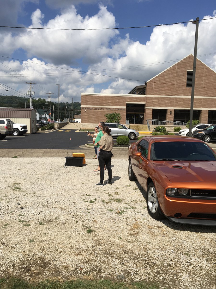 KDLALibDev's tweet photo. Thanks to staff from the @kyfishwildlife and the @Greenuplib, another Fishing 101 class was a success! #kylibraries https://t.co/vb87mnS9hv