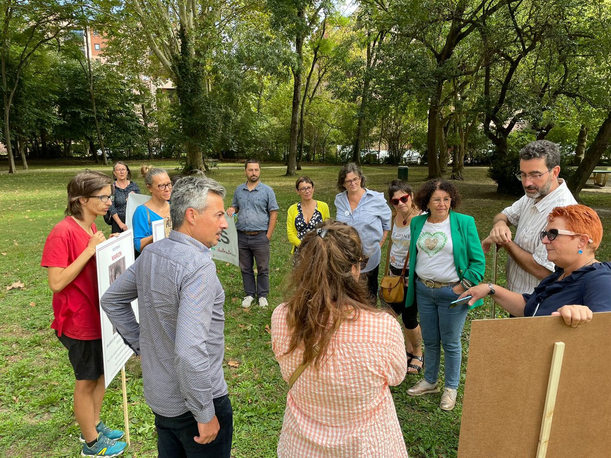 Agneslangevine's tweet image. À Toulouse comme à Paris, soutien total à @BrailThomas en grève de la faim depuis 22 jours pour défendre les arbres, le vivant et le climat. J'ai été bouleversée par sa détermination, sa force et sa bienveillance.
Le @GroupeOPCE se mobilise pour une suspension des travaux A69