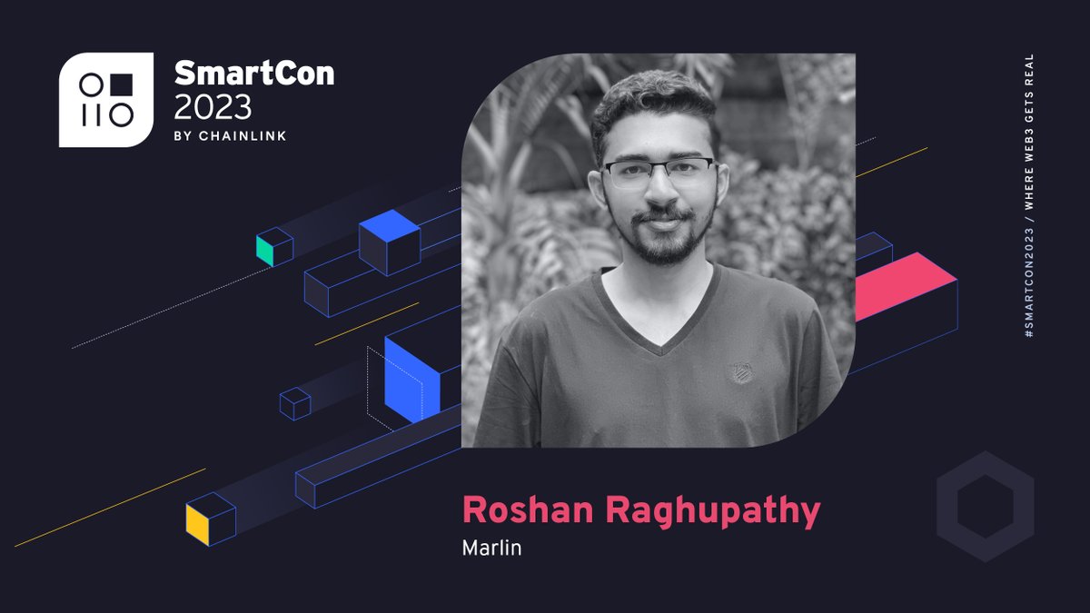 MarlinProtocol's tweet photo. Come listen to Roshan speak! We're giving away 3 #SmartCon by @chainlink tickets to the community.

Participating is simple: Follow us, like and retweet this post. If you win, we'll send you a DM with more information.

The draw ends on September 22nd at 12pm UTC, so don't wait! https://t.co/3SELLWUbvC