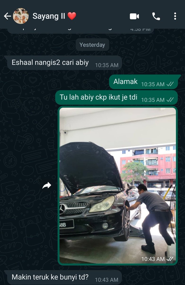 kingconquerer07's tweet photo. Tak tahu lah semalam nak nangis ke mcm mana 

1) pagi2 pergi Wshop check gearbox(settled) 
2) balik dari Wshop tayar pulak pancit. 

Tapi dalam ujian yg Dia bagi Dia selit rezeki dalam tu🥲 

Betapa maha pemurahnya Sang Pencipta umat manusia. https://t.co/69XuXI5RYD