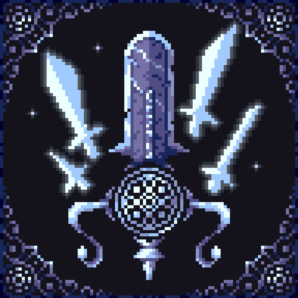 Swordtember Day 20: Summoner 🪄

#Swordtember2023 #swordtember #art #pixelartist #aseprite #pixelartwork