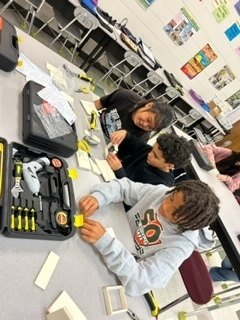 NCCSschools's tweet photo. 7th graders in Mrs. Ramsey’s class are beginning to construct birdhouses today at N-CMS. They have been working on safety techniques for the last 2 weeks and now it’s time to use the skills they have learned.
#whatdoesyourdashmean https://t.co/X4s6FqOnXI