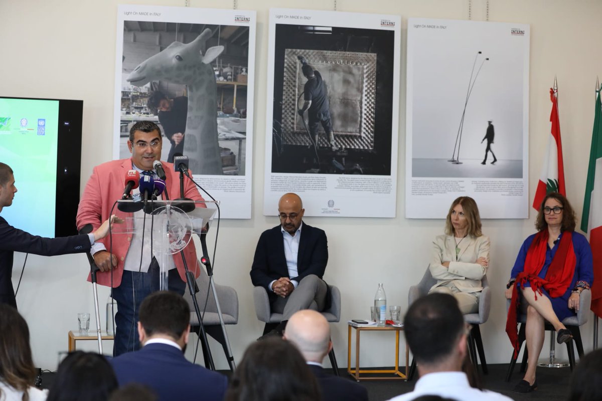 ItalyinLebanon's tweet photo. Youth engagement is key to fight climate change. W/ Min. @nasseryassin, UNDP Rep. @MAHauenstein, @mikaelhaddad, we hosted the I.ACT training on climate advocacy, led by @rymeassaad. Italy will continue to support empowerment of youth in climate diplomacy.
@ItalyMFA 
@ItalyMFA_int https://t.co/4kdcLP51mR