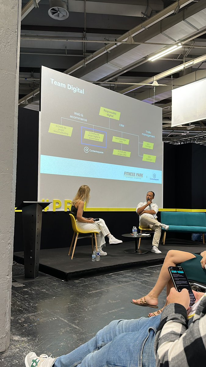 laetitiadea's tweet image. En direct d’une conférence sur FitnessPark qui presente sa Team digital et ses enjeux digitaux ! 

@FitnessPark_Off 
@PRWOfficial 

#ParisRetailWeek #PRW #iim #iimprw #digitale #sport #Fitnesspark